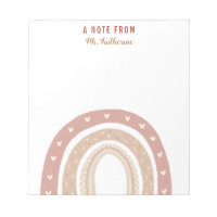 Terracotta Boho Rainbow Thank You Gift