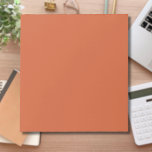 Bloc-note Terracotta Orange Solide Couleur Chaleureuse & Con<br><div class="desc">Le Terracotta Orange Solid Color motif est un design intemporel et polyvalent qui rayonne de chaleur et d'élégance naturelle. Cette couleur orangée riche et terreuse ajoute un sentiment de confort et de sophistication à tout projet, ce qui en fait un choix parfait pour la mode, la décoration domestique, les textiles...</div>