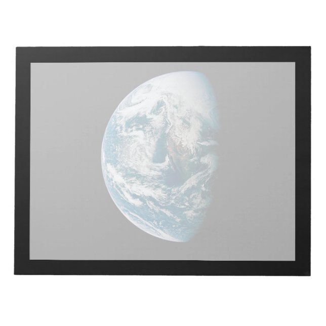 Bloc-note Terre Tirée De L'Appareil Spacecraft Apollo 13. (Devant)