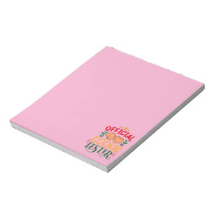 Bloc-note Testeur officiel de cookies