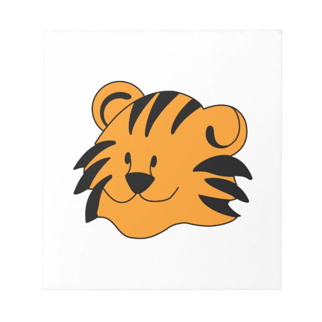 Bloc-note Tête de tigre (Devant)