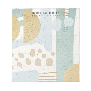 BLOC-NOTE TEXTURE CÉRAMIQUE DE L'ART GÉOMÉTRIQUE ABSTRAIT