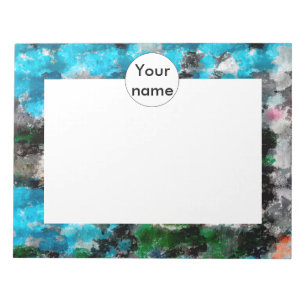 Bloc-note Texture colorée