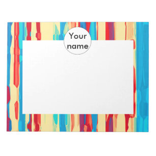 Bloc-note Texture des aquarelles