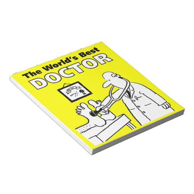 Bloc-note The World's Best Doctor (Incliné)