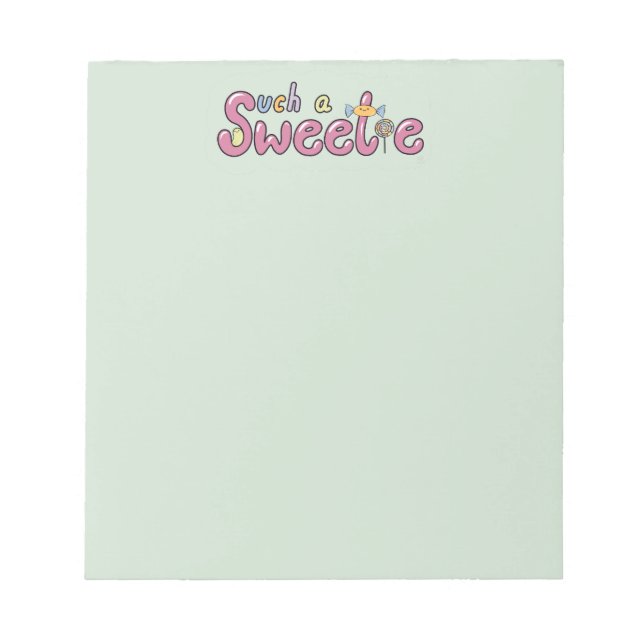 Bloc-note Thème de bonbons Kawaii (Devant)