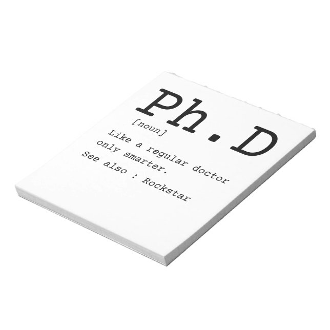 Bloc-note Théorie de la philosophie Doctorat thèse (Tourné)