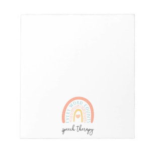 Bloc-note Thérapie vocale II - Chaque mot compte