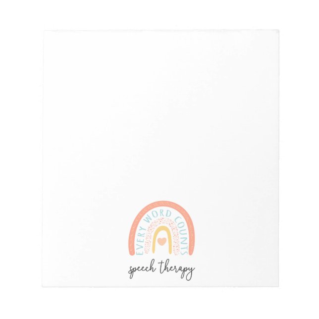 Bloc-note Thérapie vocale II - Chaque mot compte (Devant)