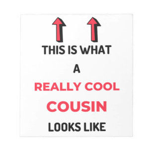 Bloc-note This Is What A Really Cool Cousin Looks Like 2