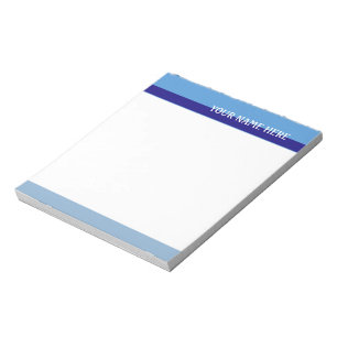 Bloc-note Tons bleus