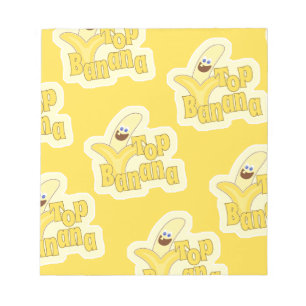Bloc-note Top Motif de banane