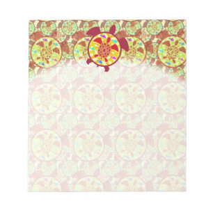 Bloc-note Tortue dans le bloc - notes de tortue