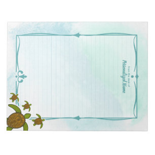 Bloc-note Tortue de mer Sammy