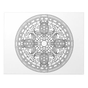 Bloc-note Tortues de mer Seaturle Mandala Motif Color Book