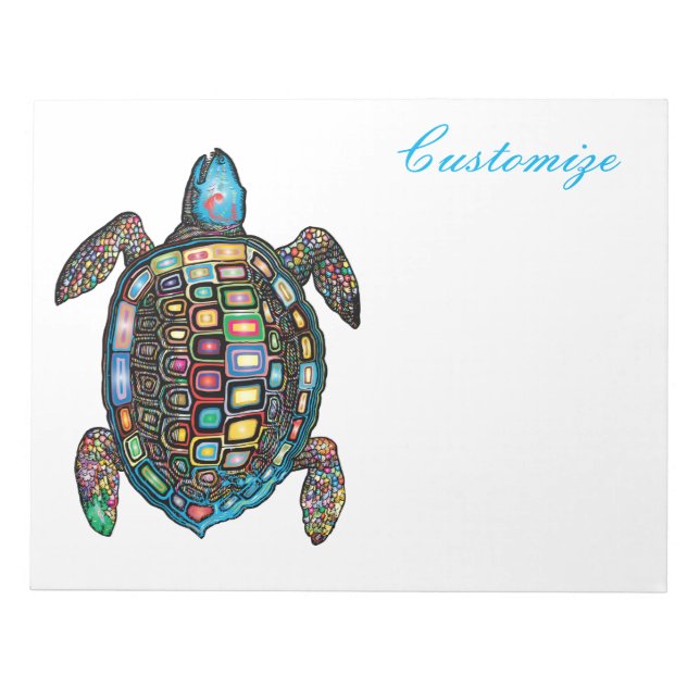 Bloc-note Tortues de mer Thunder_Cove (Devant)