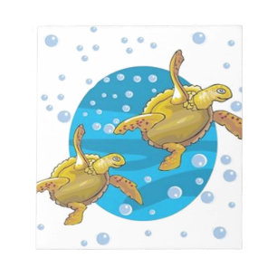 Bloc-note Tortues marines