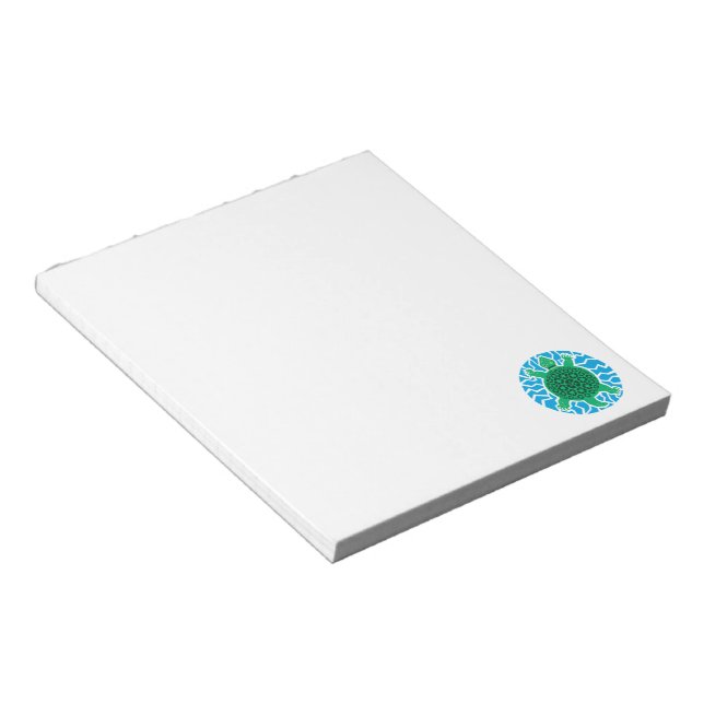 Bloc-note Tortues marines, recyclage (Incliné)