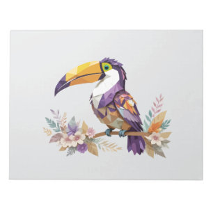 Bloc-note Toucan Jouer adorable animal amusant coloré Joyeux