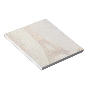 Bloc-note Tour Eiffel par Georges Seurat