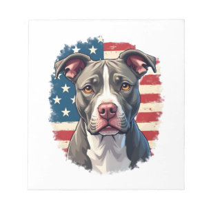 Bloc-note Tous les amoureux de chiens AMÉRICAINS pit bul (1)