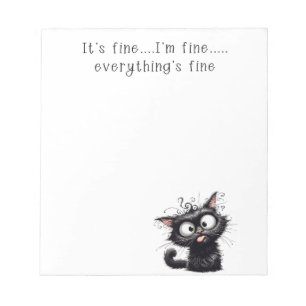 Bloc-note Tout est fin amusant Notepad pour enseignants