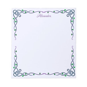 Bloc-note Trellis celtique