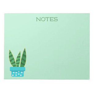 Bloc-note Trendy Cute Poted Succulent