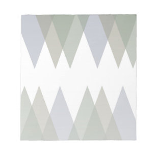 Bloc-note Triangles kaki