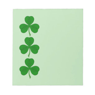 Bloc-note Trio shamrock