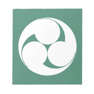 Bloc-note Trois tourbillons sens horaire (Sugaki)