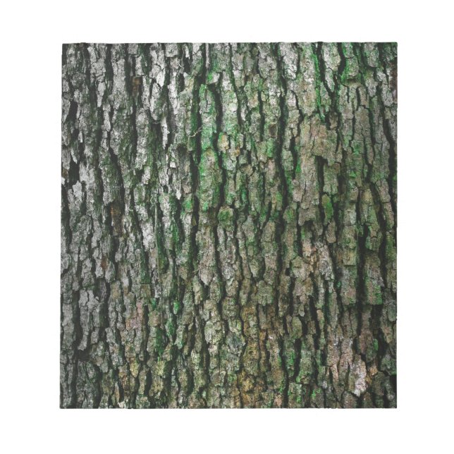 Bloc-note Tronc d'arbre (écorce en bois) (Devant)