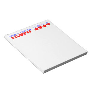 Bloc-note Trump Vintage rétrograde 2024