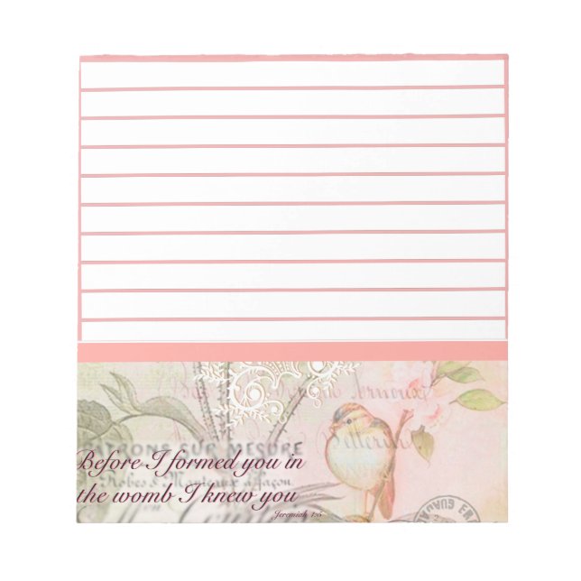 Bloc-note Tu me connaissais (Devant)