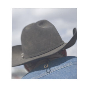 Bloc-note Tucson, Arizona. Casquettes de cowboy en service