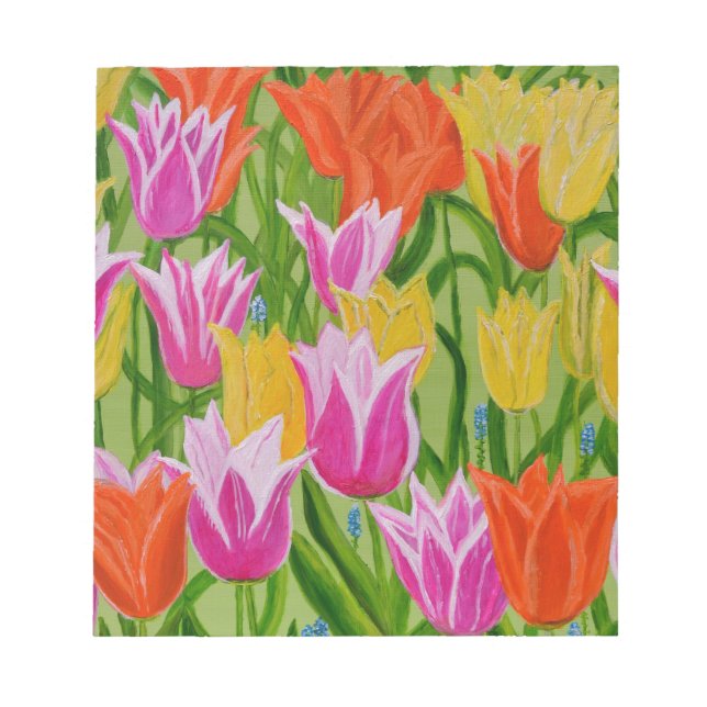 Bloc-note Tulipes (Devant)