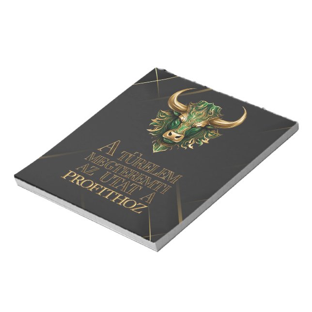 Bloc-note Türelem | Motiváció | Marché Bull (Tourné)