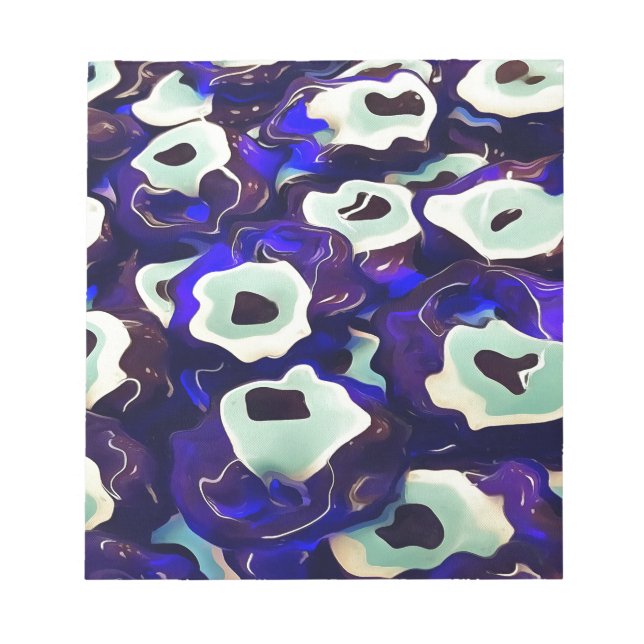 Bloc-note Turkish Boncuk Eye Shaped Amulet Bizarre Art (Devant)