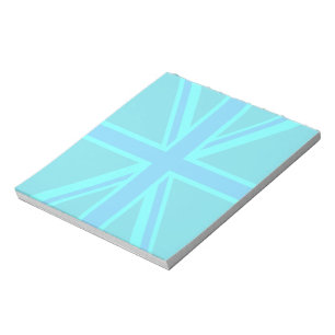 Bloc-note Turquoise Union Jack Flag Decor