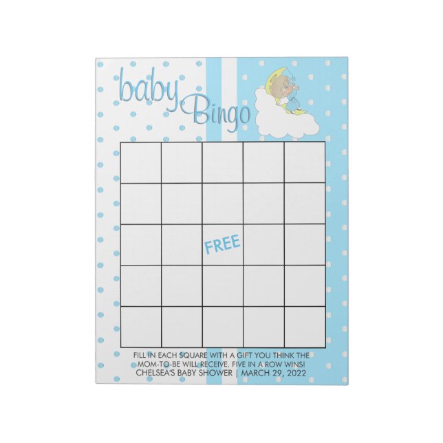 Bloc-note Twinkle, Twinkle Little Star - Baby Boy - Bingo (Tourné)