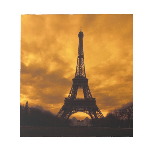 Bloc-note UE, France, Paris.  Tour Eiffel. (Devant)