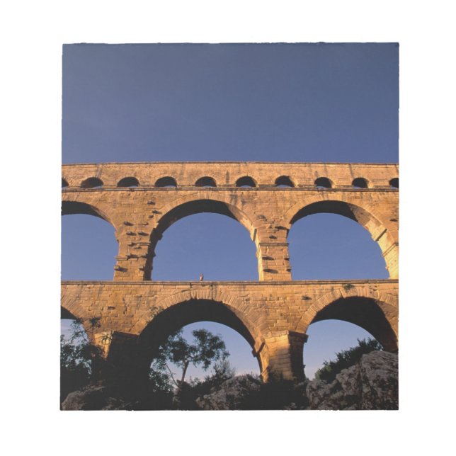 Bloc-note UE, France, Provence, Gard, Pont du Gard. Romain (Devant)