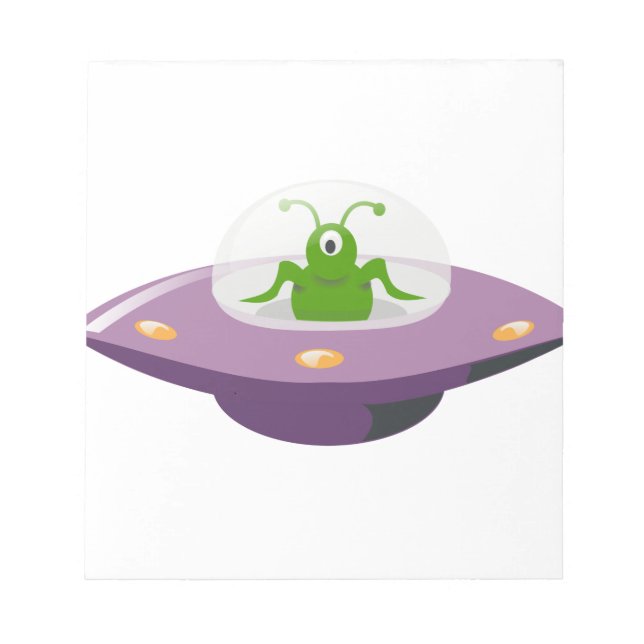 Bloc-note ufo (Devant)