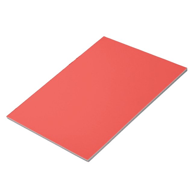 Bloc-note un arrière - plan rouge avec une bordure noire (Incliné)