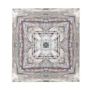 Bloc-note Un joli Motif à ailes roses Aztec inspiré