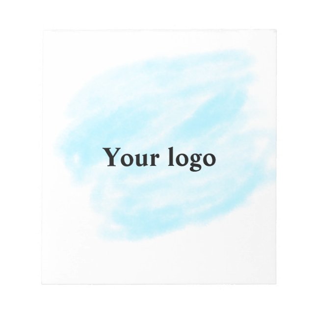 Bloc-note Un logo personnalisé simple et élégant ici compagn (Devant)