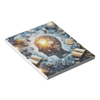 Bloc-note Un monde créatif à l'intérieur