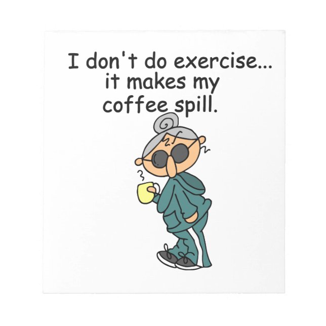 Bloc-note Une Autre Raison De Ne Pas Exercer (Devant)