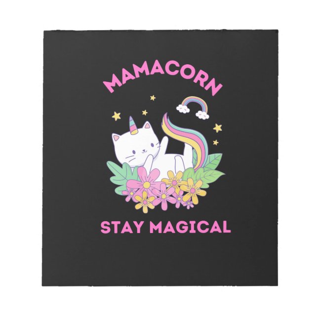 Bloc-note Unicorn Fan Club Magique (Devant)