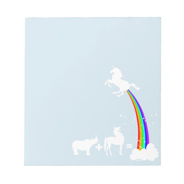 Bloc-note Unicorn origin (Devant)